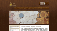 Desktop Screenshot of floorsbybernard.com
